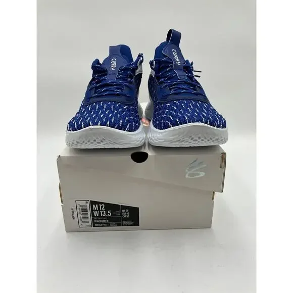 NEW Under Armour Team Curry 9 Unisex Basketball Shoe Blue Size 12 3025631-401